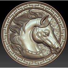 Медальон коня