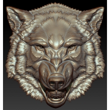 Голова волк