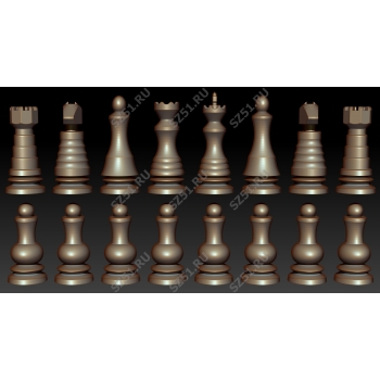 Шахматный набор полуклассик