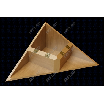 Шкатулка-треугольник