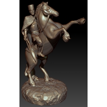 Статуетка джигит на коне