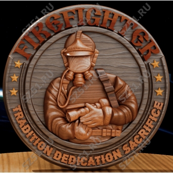 Пожарный медальон