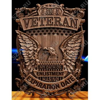 Медальон ветерана